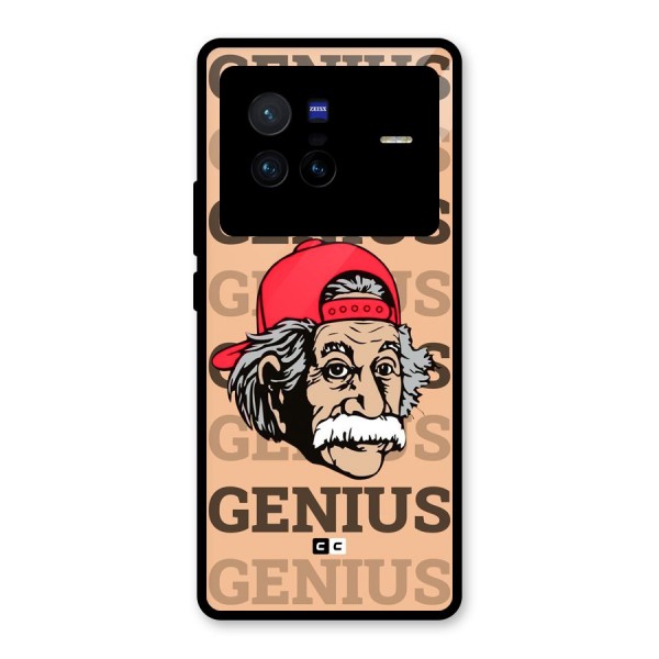 Genious Scientist Glass Back Case for Vivo X80