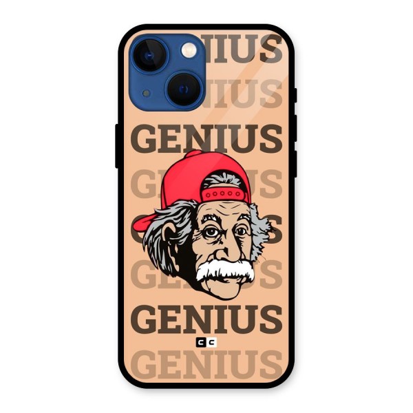 Genious Scientist Glass Back Case for iPhone 13 Mini