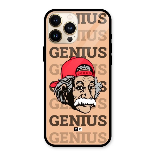 Genious Scientist Glass Back Case for iPhone 13 Pro Max