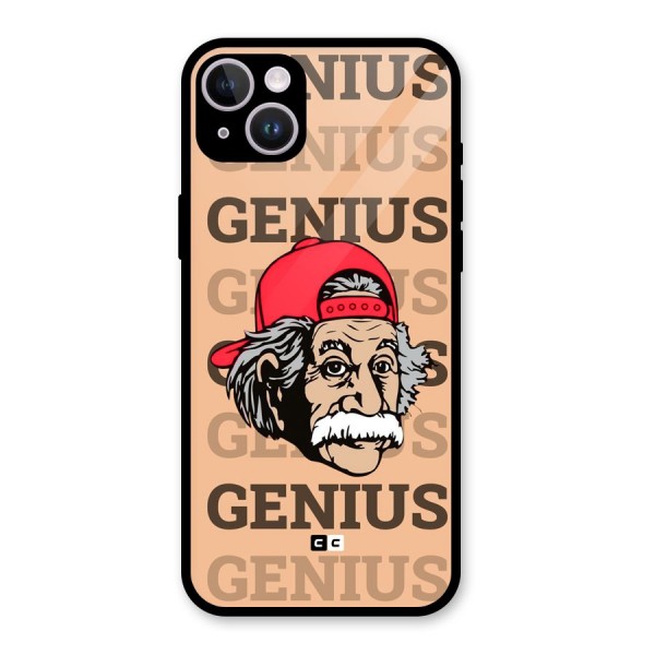 Genious Scientist Glass Back Case for iPhone 14 Plus