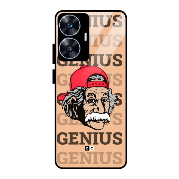 Genious Scientist Glass Back Case for realme C55