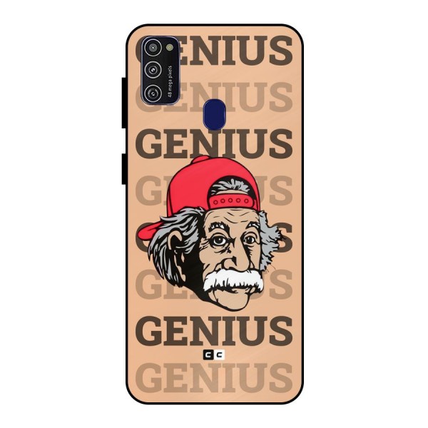 Genious Scientist Metal Back Case for Galaxy M30s