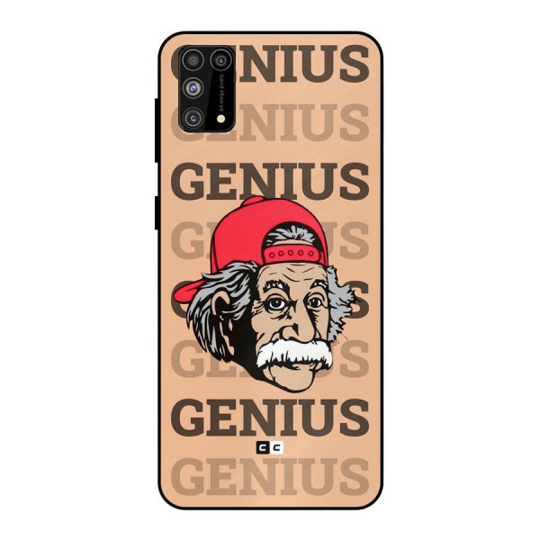 Genious Scientist Metal Back Case for Galaxy M31