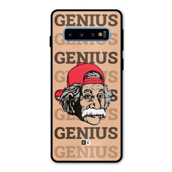 Genious Scientist Metal Back Case for Galaxy S10