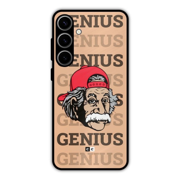 Genious Scientist Metal Back Case for Galaxy S24 Plus