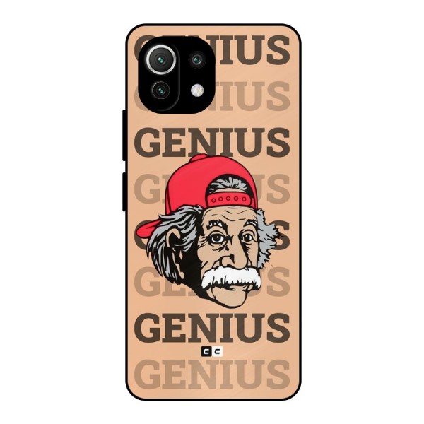 Genious Scientist Metal Back Case for Mi 11 Lite