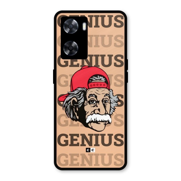 Genious Scientist Metal Back Case for Oppo A77s