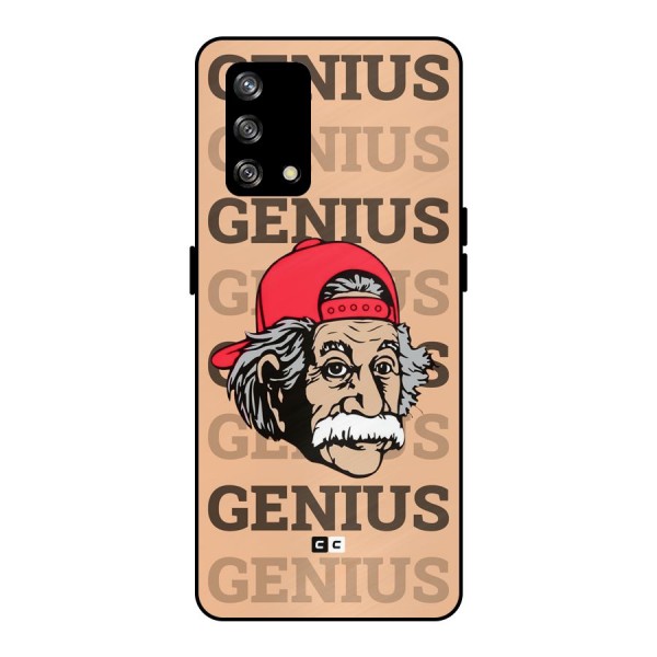 Genious Scientist Metal Back Case for Oppo F19