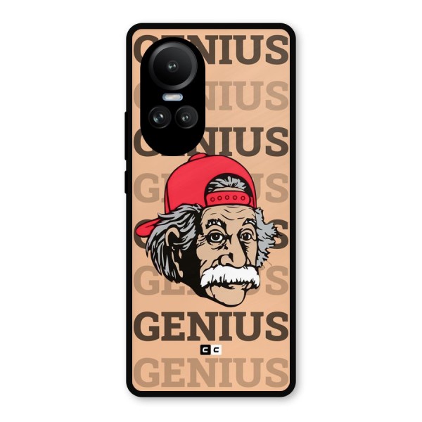 Genious Scientist Metal Back Case for Oppo Reno10