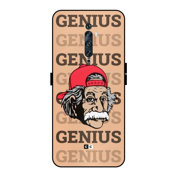 Genious Scientist Metal Back Case for Oppo Reno2 Z