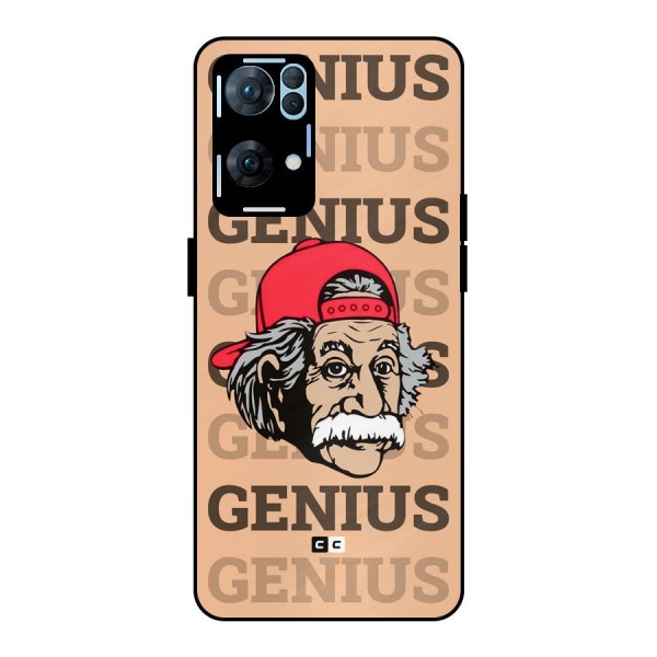 Genious Scientist Metal Back Case for Oppo Reno7 Pro 5G