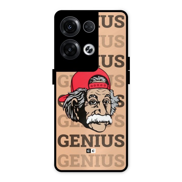 Genious Scientist Metal Back Case for Oppo Reno8 Pro 5G