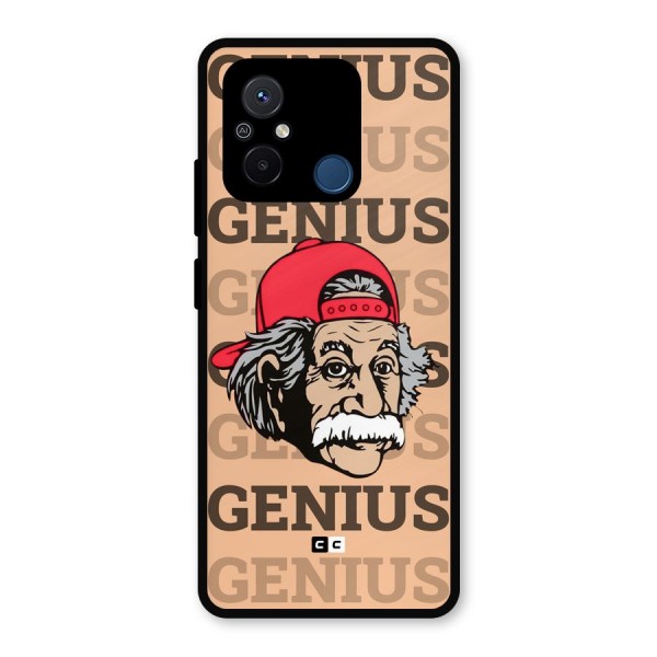 Genious Scientist Metal Back Case for Poco C55