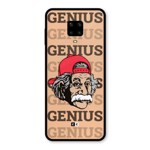 Genious Scientist Metal Back Case for Poco M2