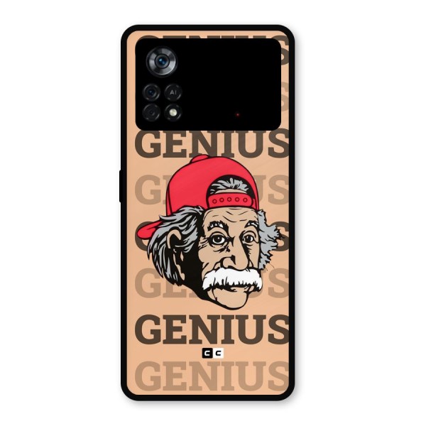 Genious Scientist Metal Back Case for Poco X4 Pro 5G