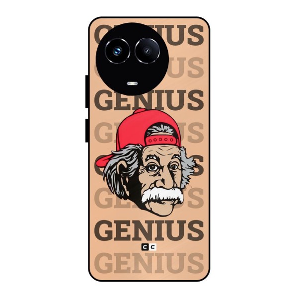 Genious Scientist Metal Back Case for Realme 11X