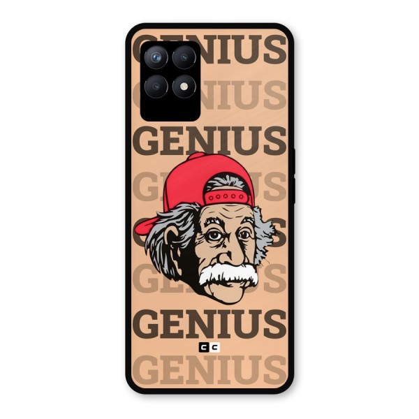 Genious Scientist Metal Back Case for Realme 8i