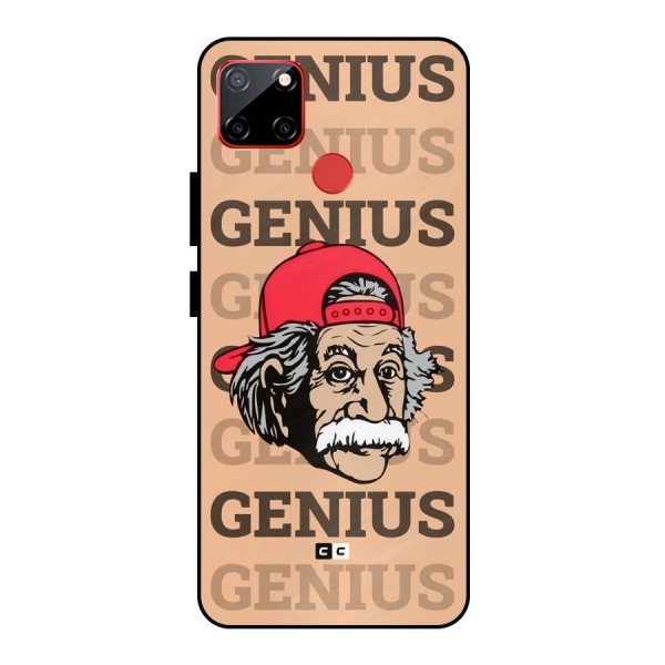 Genious Scientist Metal Back Case for Realme C12