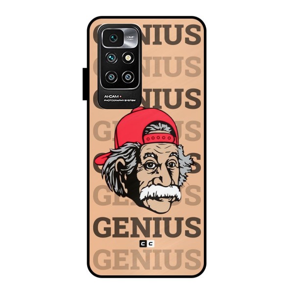 Genious Scientist Metal Back Case for Redmi 10 Prime