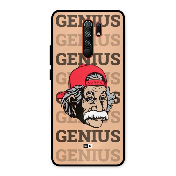 Genious Scientist Metal Back Case for Redmi 9 Prime