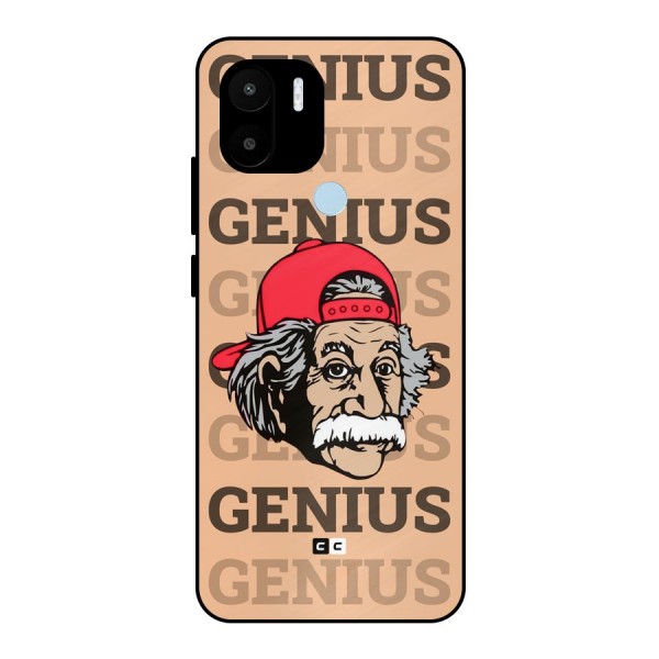 Genious Scientist Metal Back Case for Redmi A2 Plus