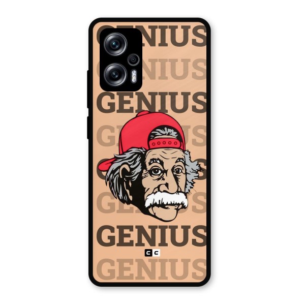 Genious Scientist Metal Back Case for Redmi K50i