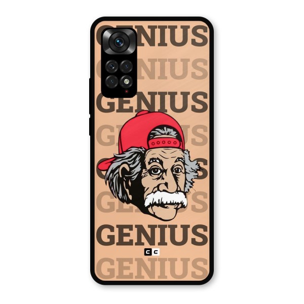 Genious Scientist Metal Back Case for Redmi Note 11