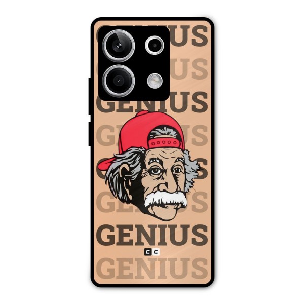 Genious Scientist Metal Back Case for Redmi Note 13 5G