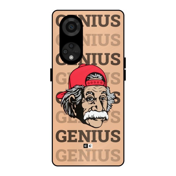 Genious Scientist Metal Back Case for Reno8 T 5G