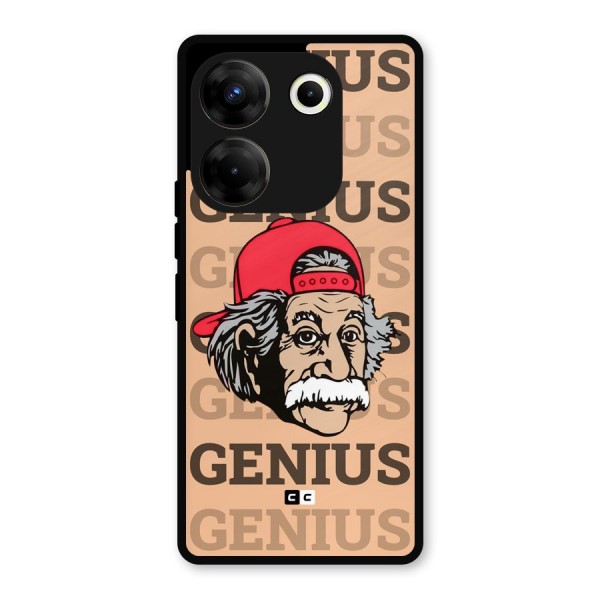 Genious Scientist Metal Back Case for Tecno Camon 20