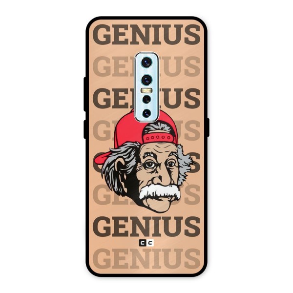 Genious Scientist Metal Back Case for Vivo V17 Pro