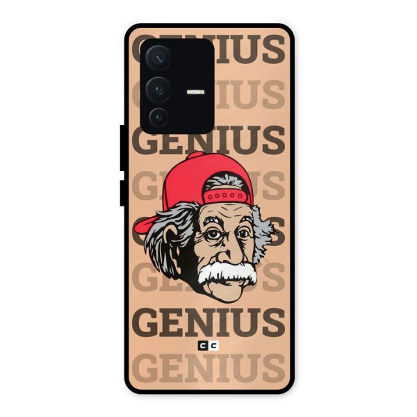 Genious Scientist Metal Back Case for Vivo V23 5G