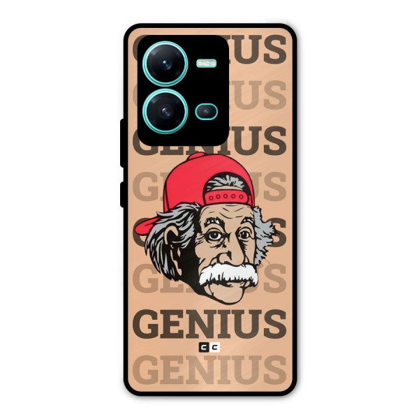 Genious Scientist Metal Back Case for Vivo V25