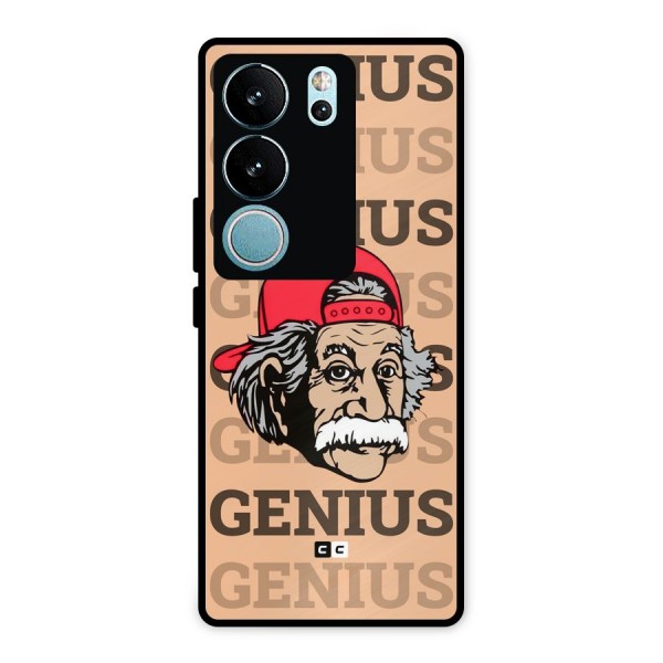 Genious Scientist Metal Back Case for Vivo V29 Pro