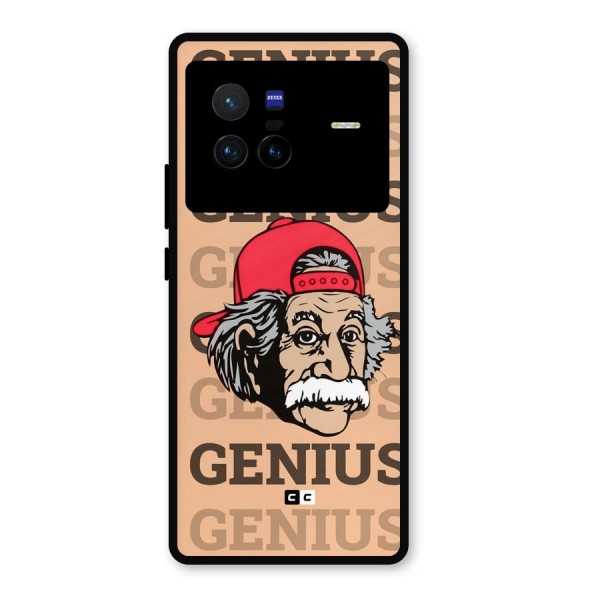 Genious Scientist Metal Back Case for Vivo X80