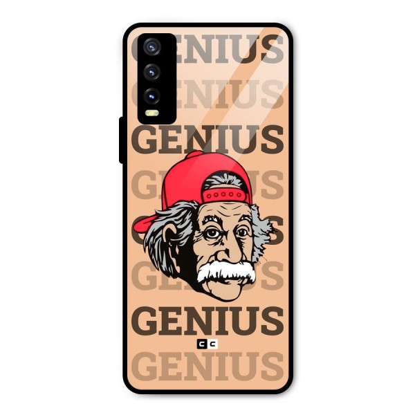 Genious Scientist Metal Back Case for Vivo Y20 2021