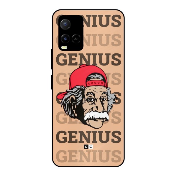 Genious Scientist Metal Back Case for Vivo Y21 2021