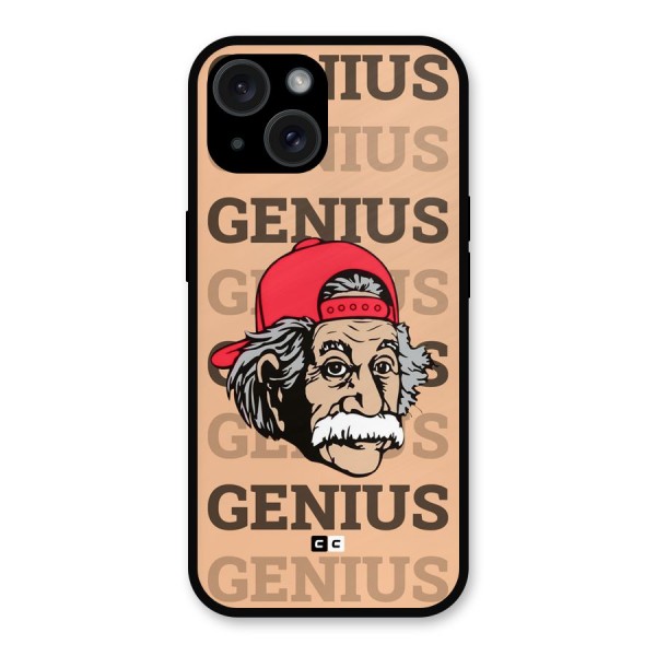 Genious Scientist Metal Back Case for iPhone 15