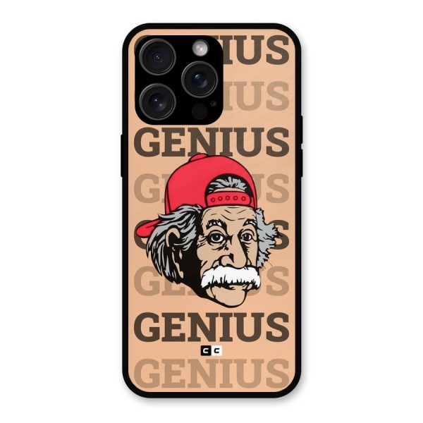 Genious Scientist Metal Back Case for iPhone 15 Pro Max
