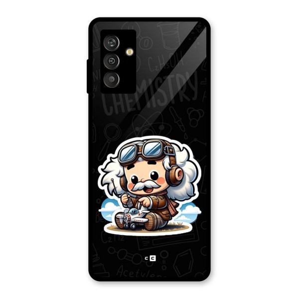 Genius Kid Glass Back Case for Galaxy M13