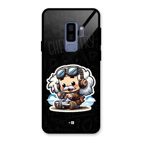 Genius Kid Glass Back Case for Galaxy S9 Plus