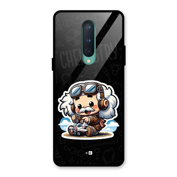 Genius Kid Glass Back Case for OnePlus 8