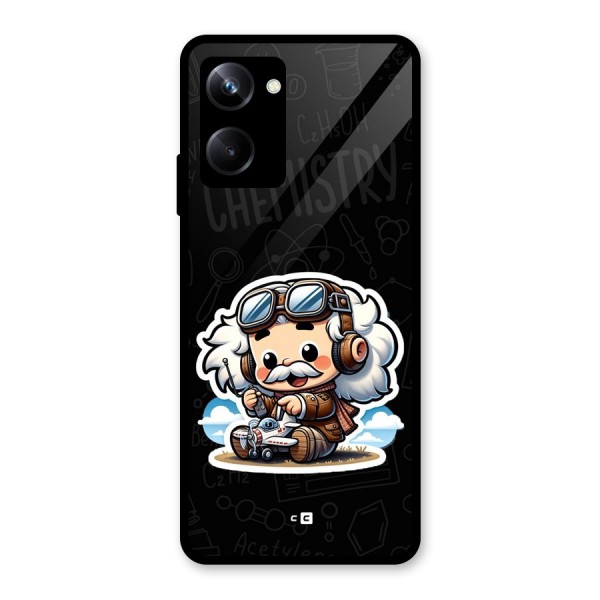 Genius Kid Glass Back Case for Realme 10 Pro