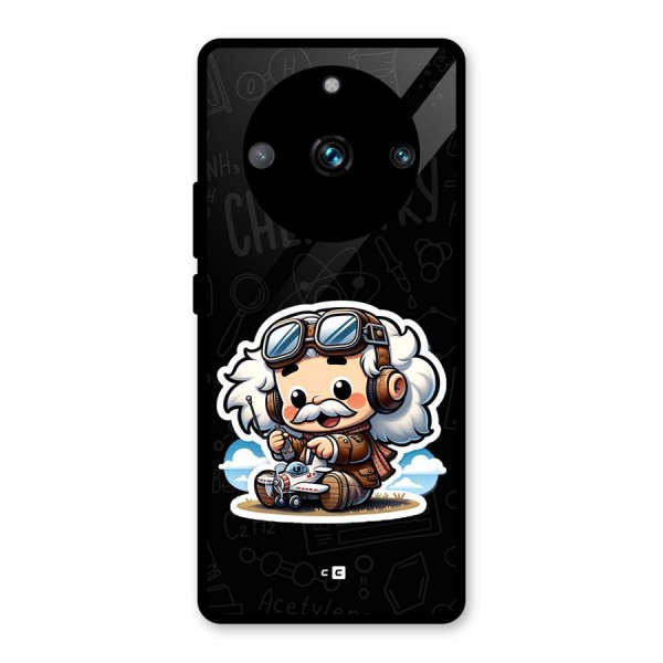 Genius Kid Glass Back Case for Realme 11 Pro Plus