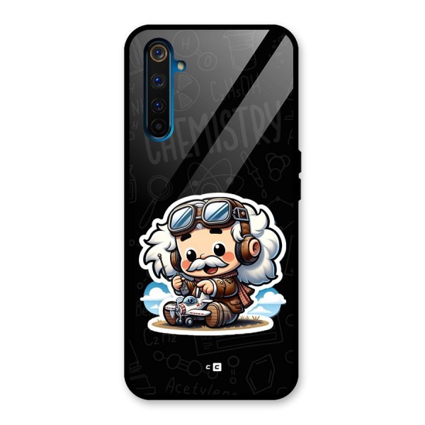 Genius Kid Glass Back Case for Realme 6 Pro