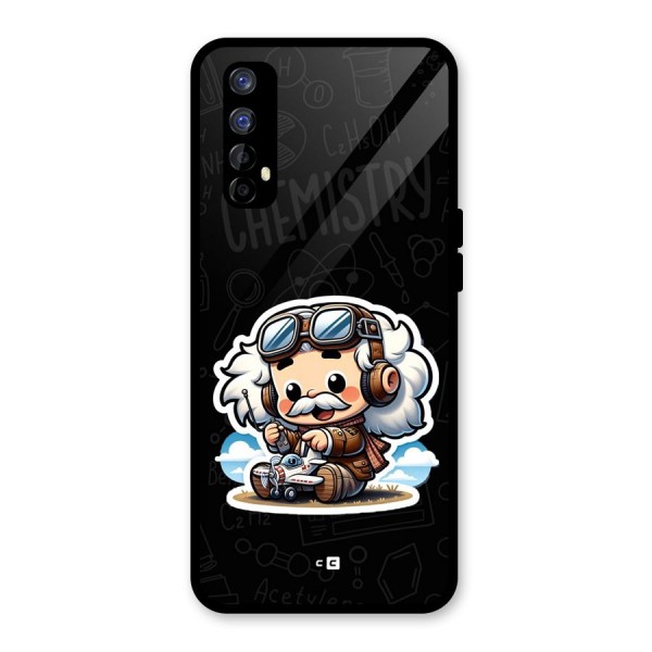 Genius Kid Glass Back Case for Realme 7