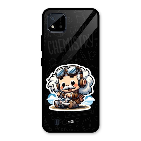 Genius Kid Glass Back Case for Realme C11 2021