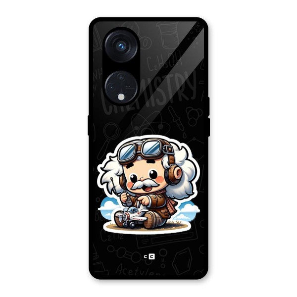 Genius Kid Glass Back Case for Reno8 T 5G