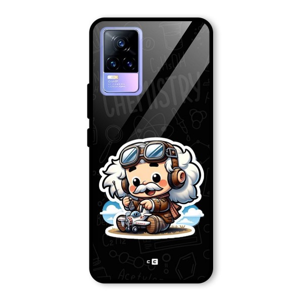 Genius Kid Glass Back Case for Vivo Y73