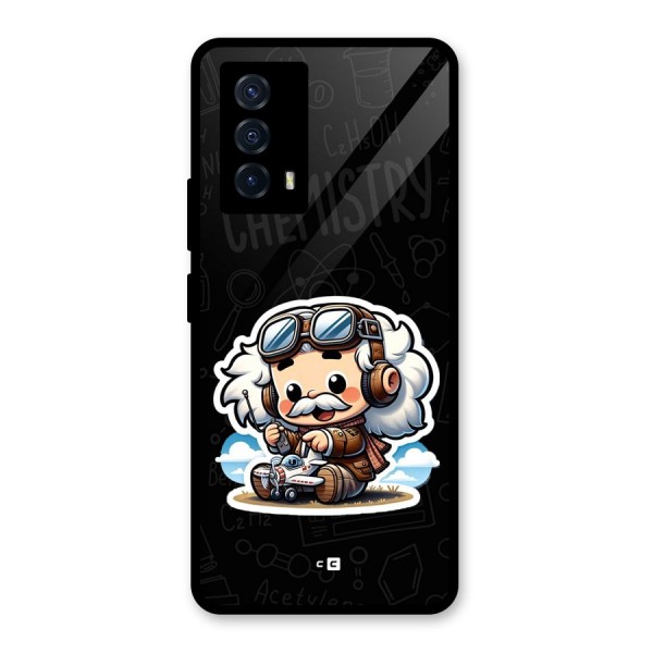 Genius Kid Glass Back Case for Vivo iQOO Z5